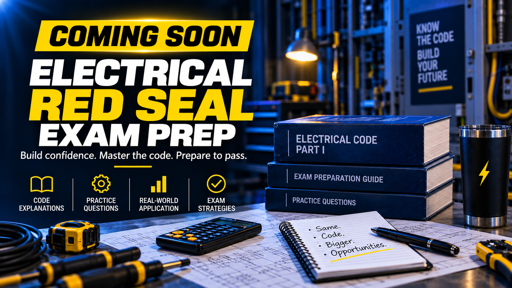 Coming Soon — Electrical Red Seal Exam Prep